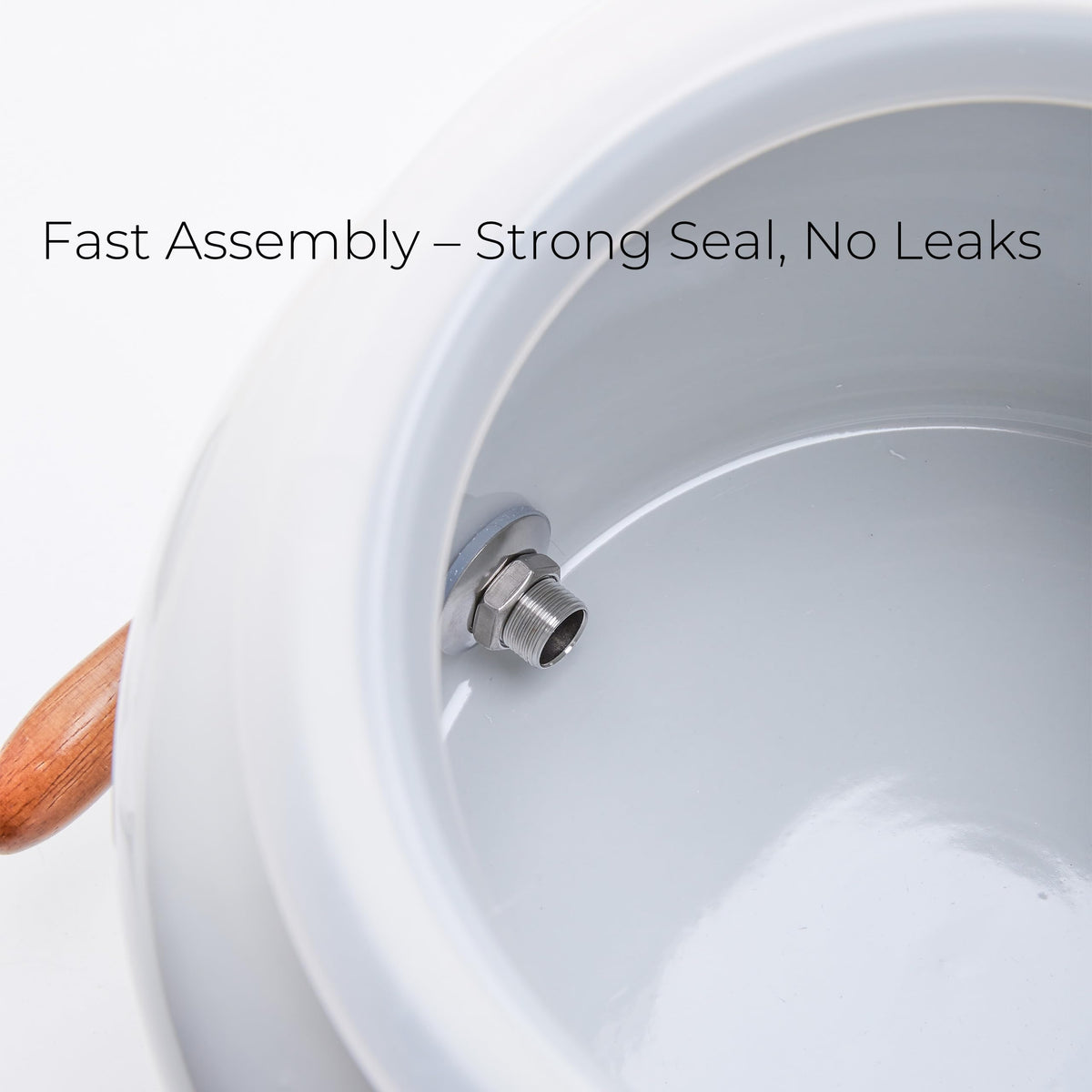 Ceramic Water Dispenser with Stainless Steel Faucet C667