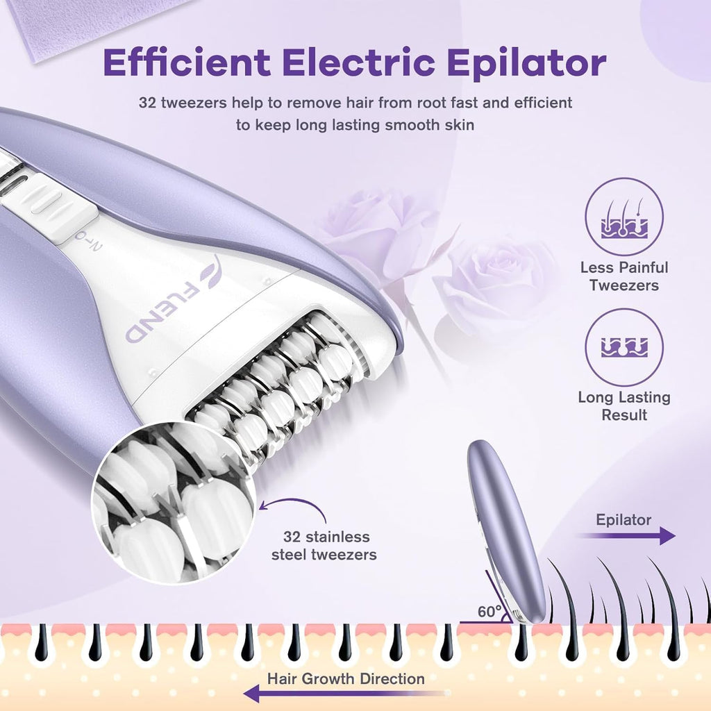 2-Speed Facial & Body Hair Remover K7391