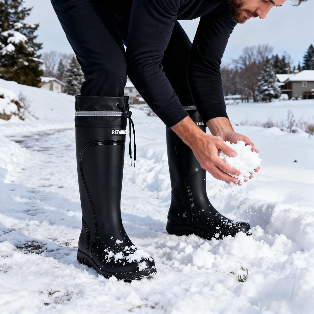 Waterproof Knee High Rubber Rain Boots P5441