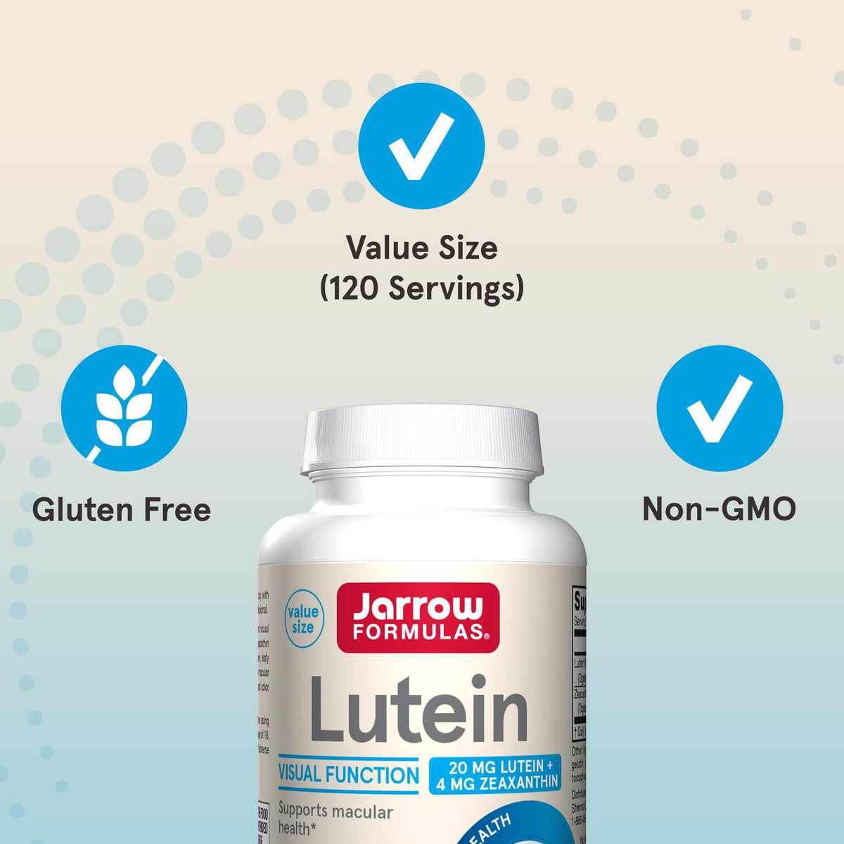 Lutein 20 mg with Zeaxanthin 120 Softgels H342