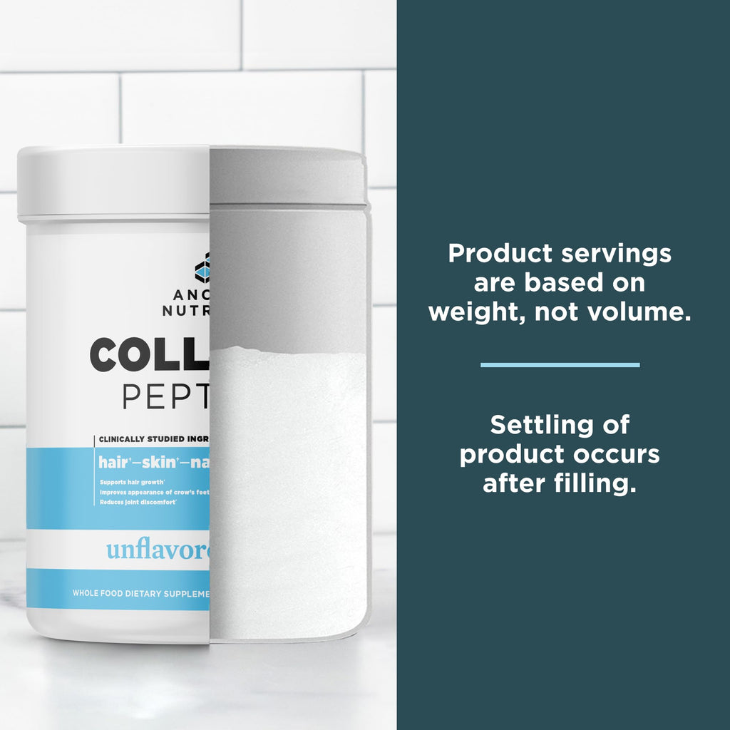 Hydrolyzed Collagen Peptides Powder, Unflavored O753