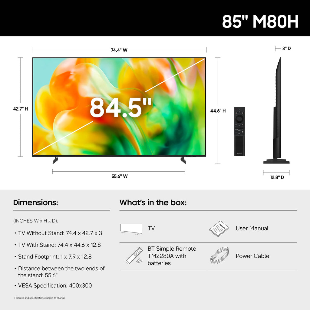 85-Inch Mini LED 4K Smart TV N7204