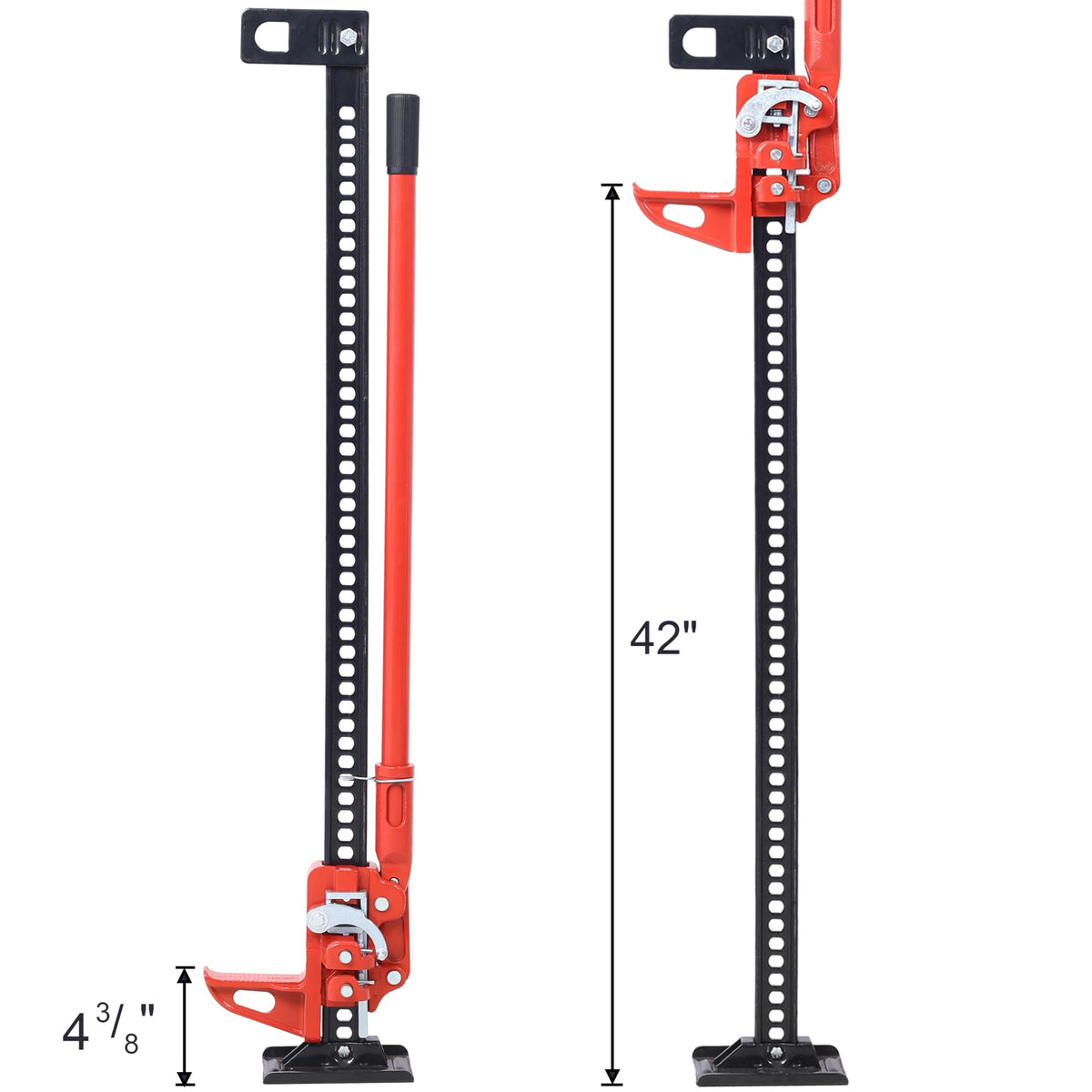 7000 lbs Capacity 48 inch Ratcheting Farm Jack I6301