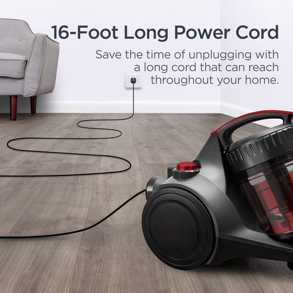 Bagless Canister Vacuum Cleaner T8473