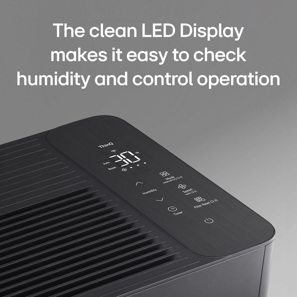 50 Pint/day WiFi Dehumidifier with Drain Hose D851519