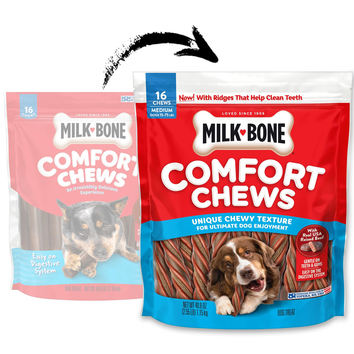 Real Beef Dog Chews M690