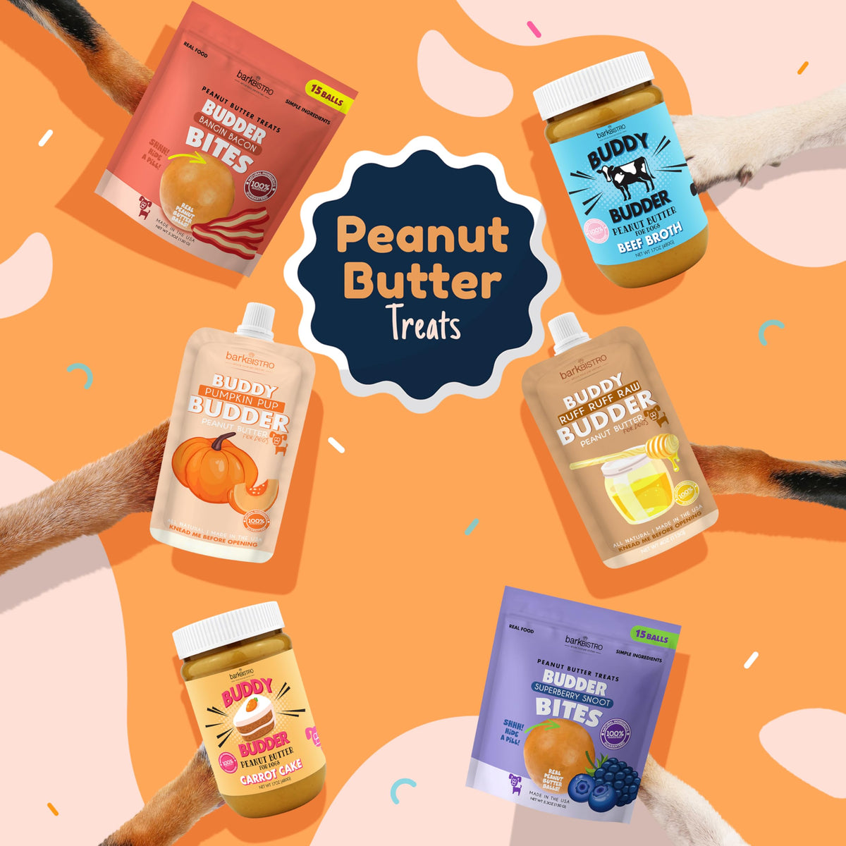 100% Natural Dog Peanut Butter 17oz J574