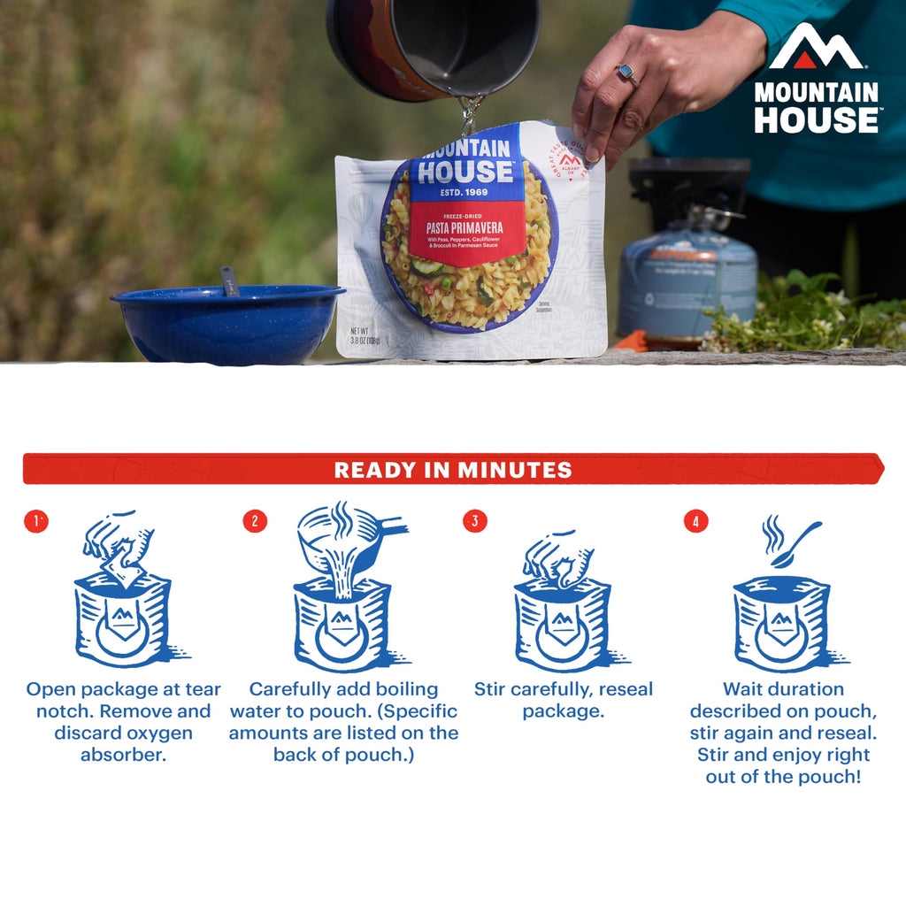 Freeze-Dried Dinner Entree 4 Servings 2-Pack Z7414