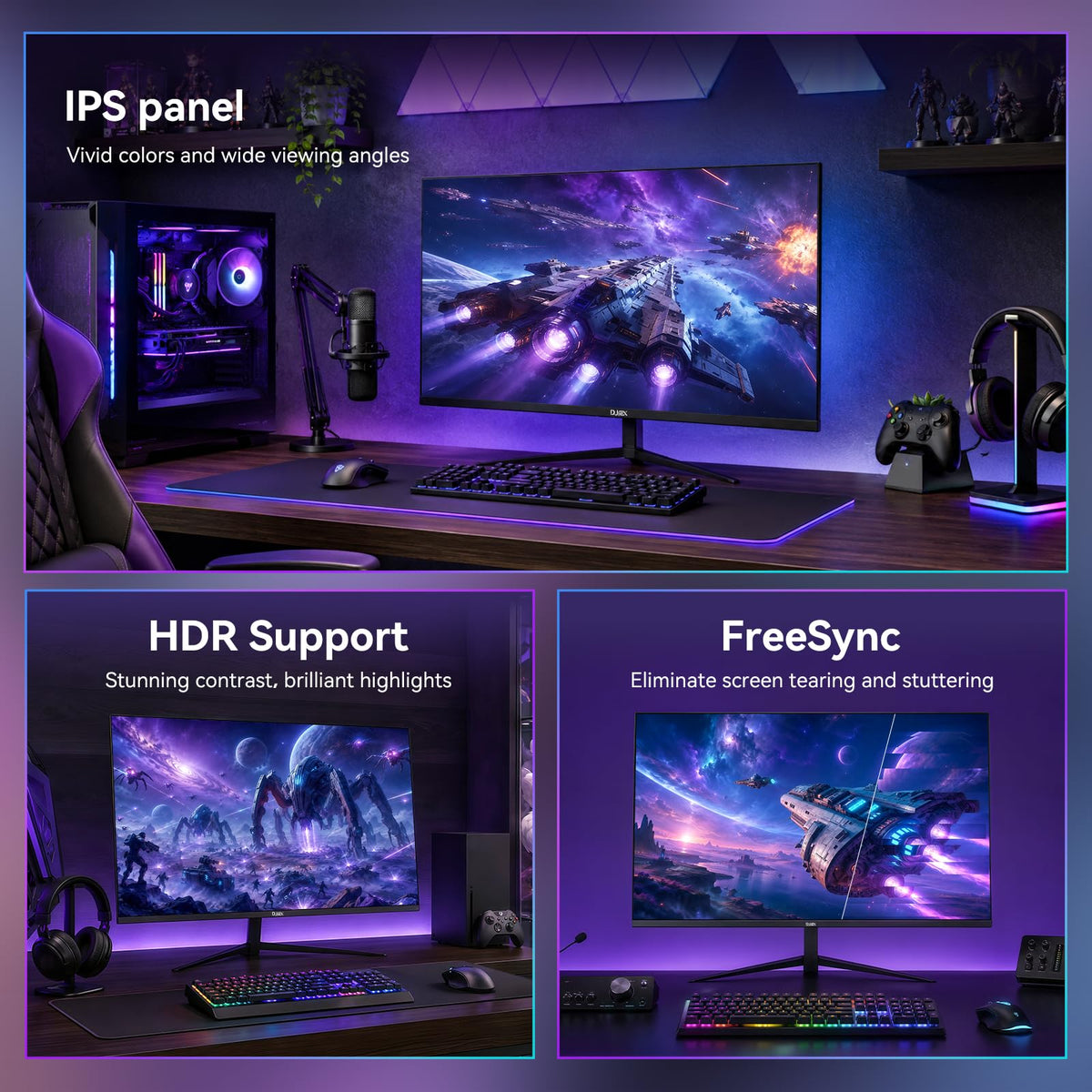 27 Inch 240Hz FHD 1080P Gaming Monitor W870536