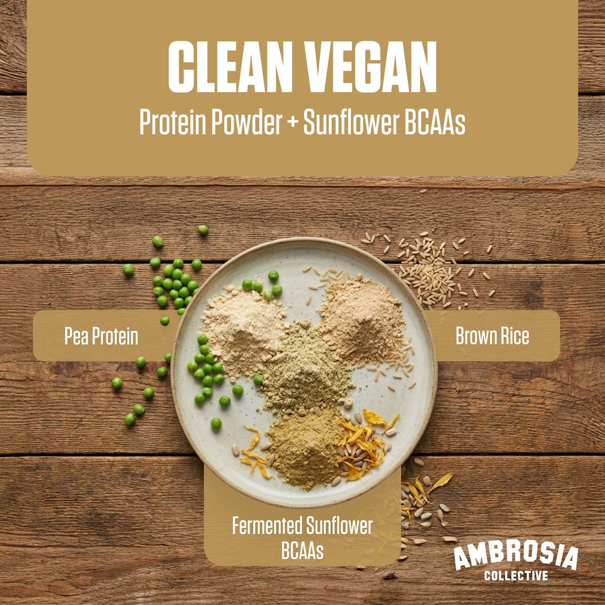 Plant Based Vegan Pea Protein Powder 20g Vanilla F300786