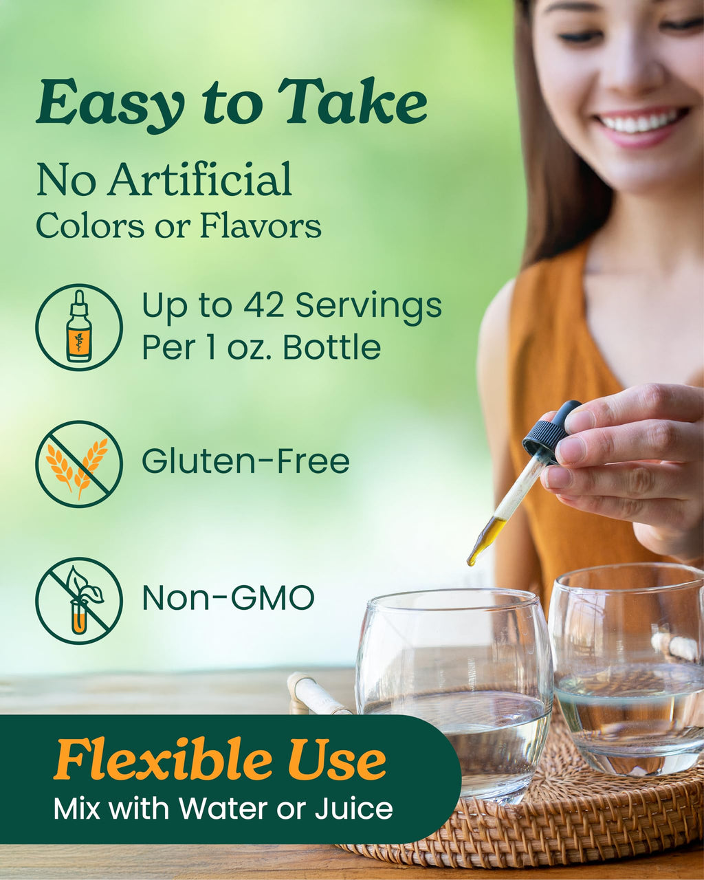 Organic Garlic Liquid Extract 1 Ounce H8597