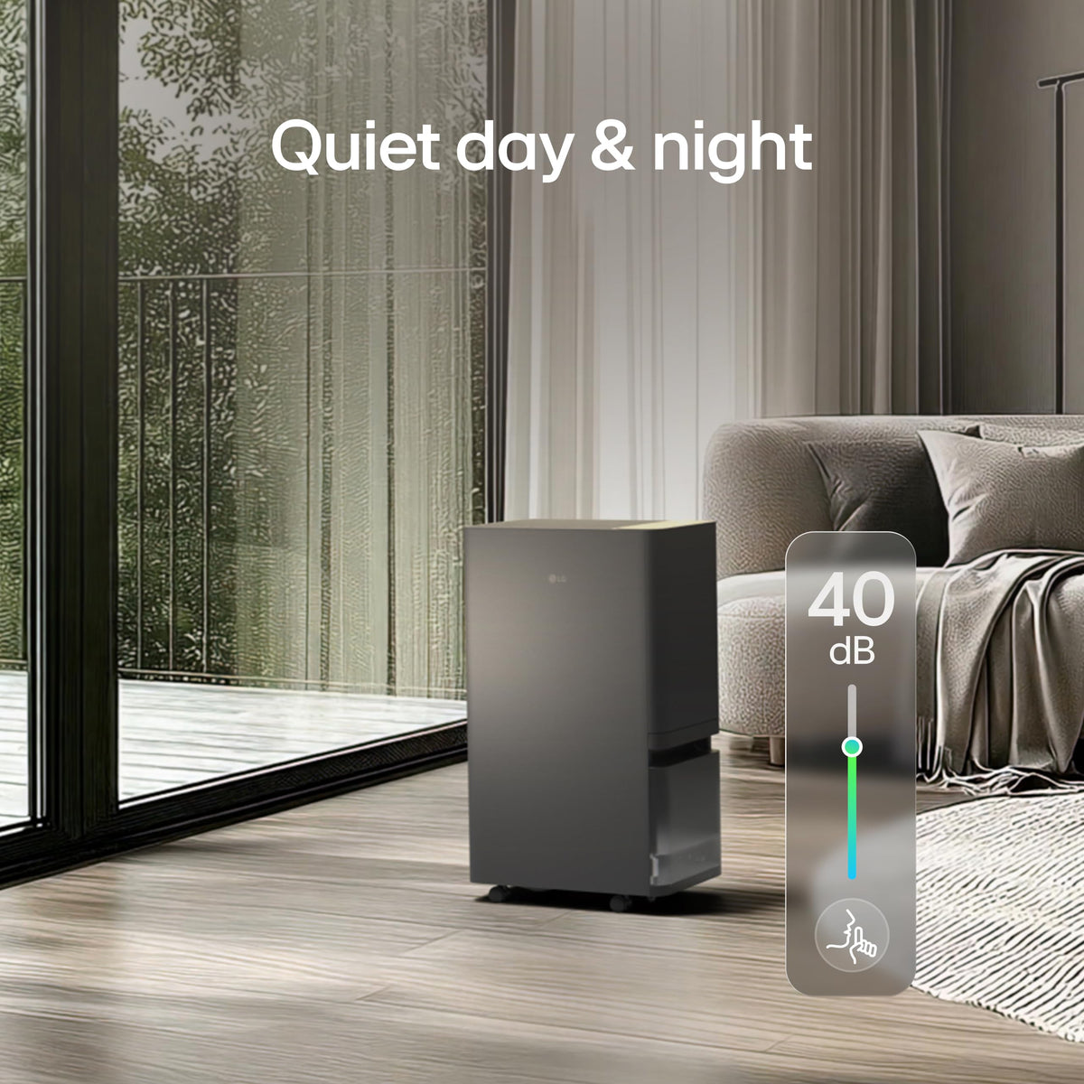 50 Pint/day WiFi Dehumidifier with Drain Hose D851519