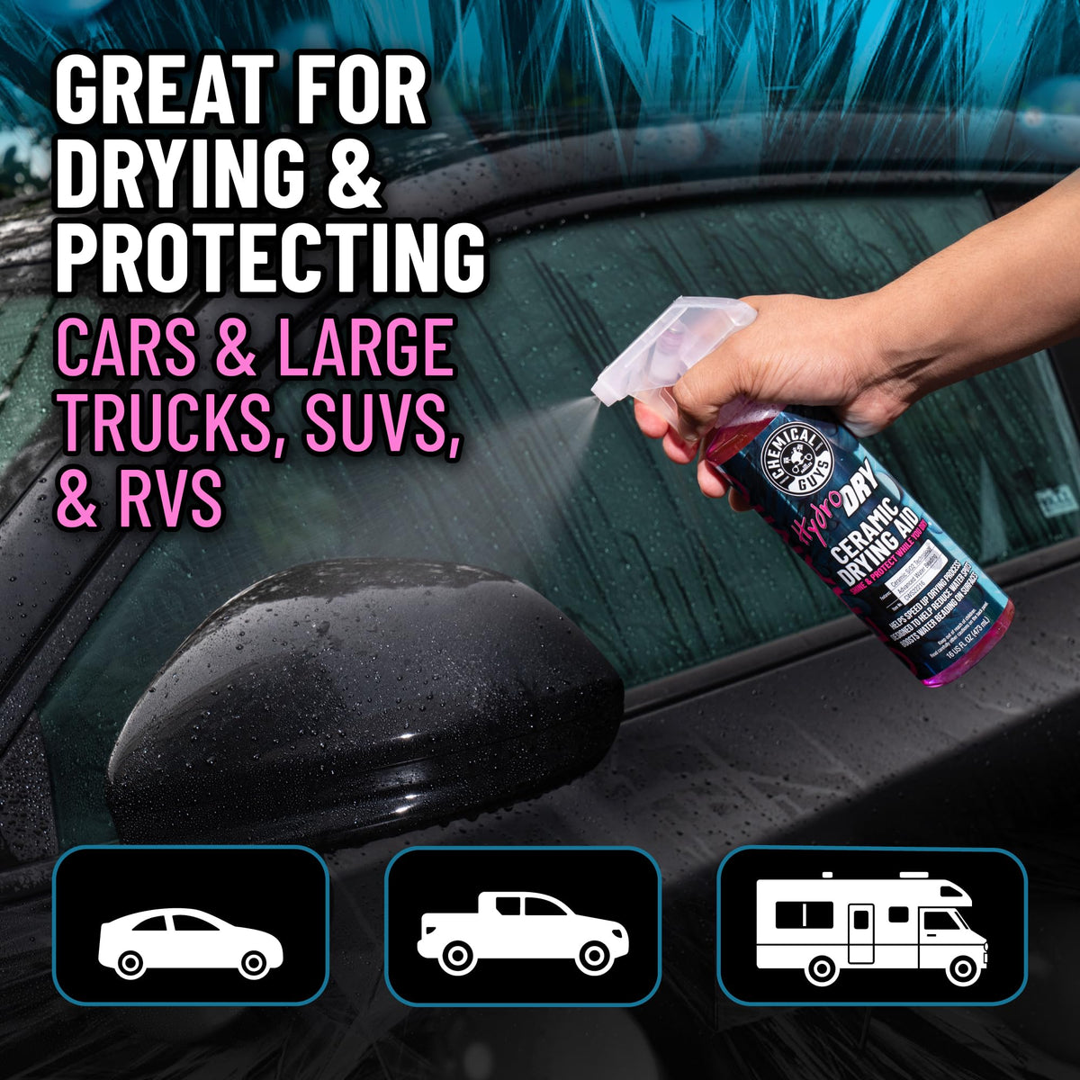Ceramic Drying Aid & Gloss Booster Spray 16 oz W98622