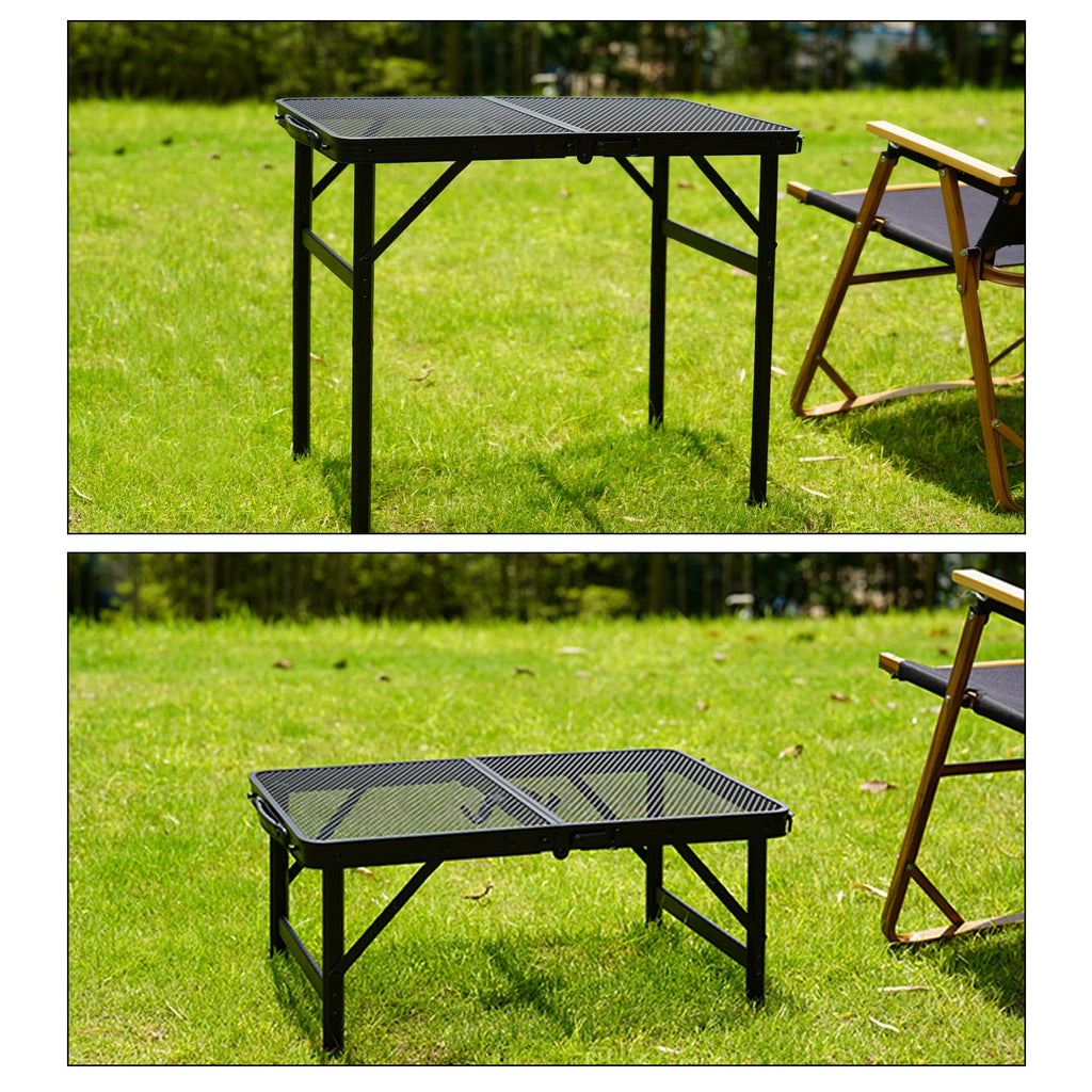 Portable Small Folding Metal Camping Table 23” x 15” M17180