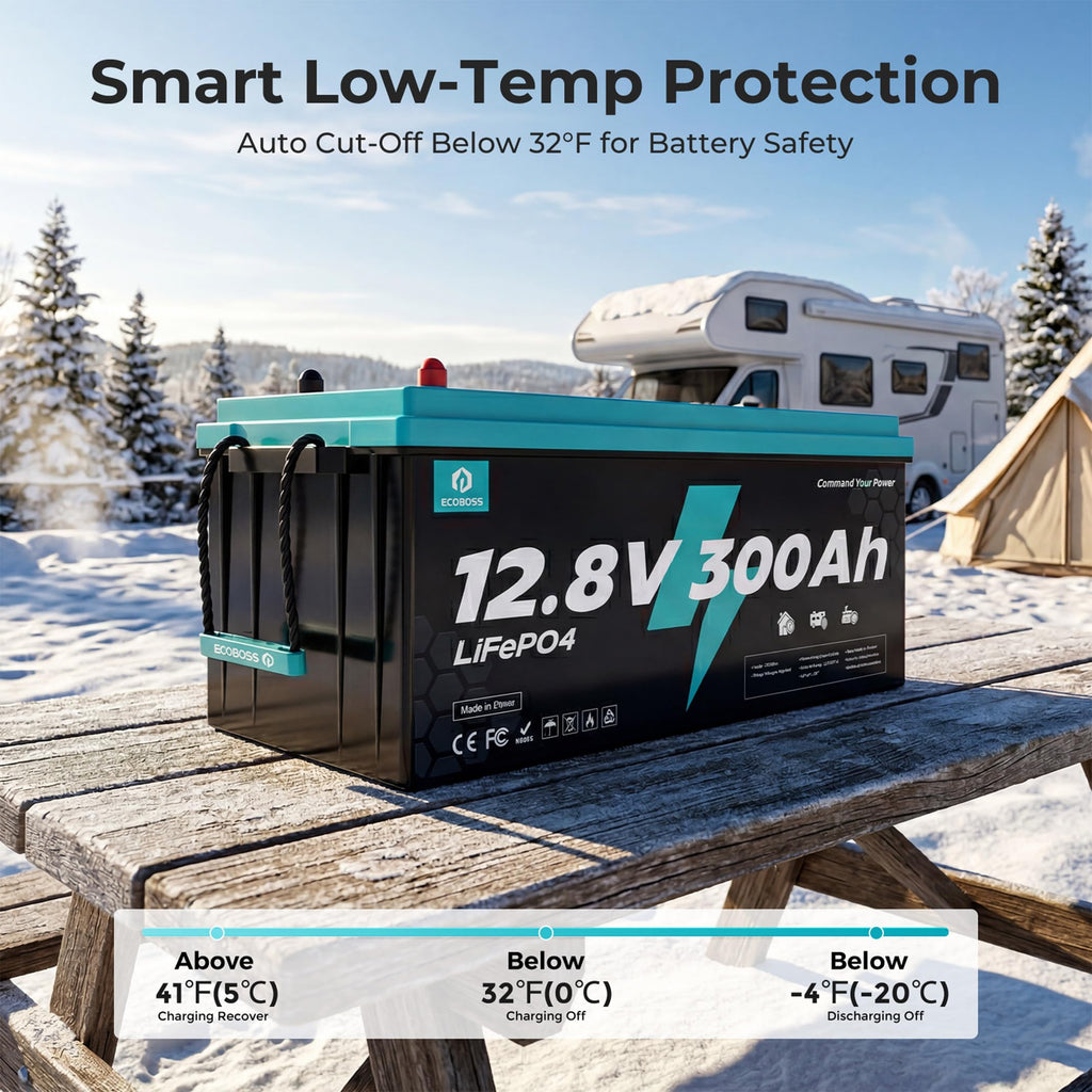 12V 300Ah LiFePO4 Deep Cycle Lithium Battery X177720