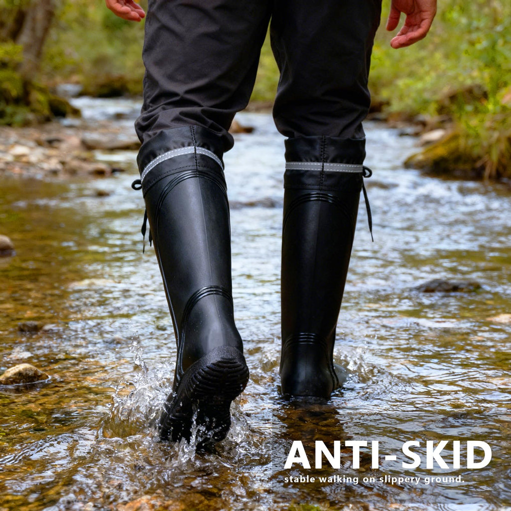 Waterproof Knee High Rubber Rain Boots P5441