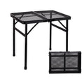 Portable Small Folding Metal Camping Table 23” x 15” M17180