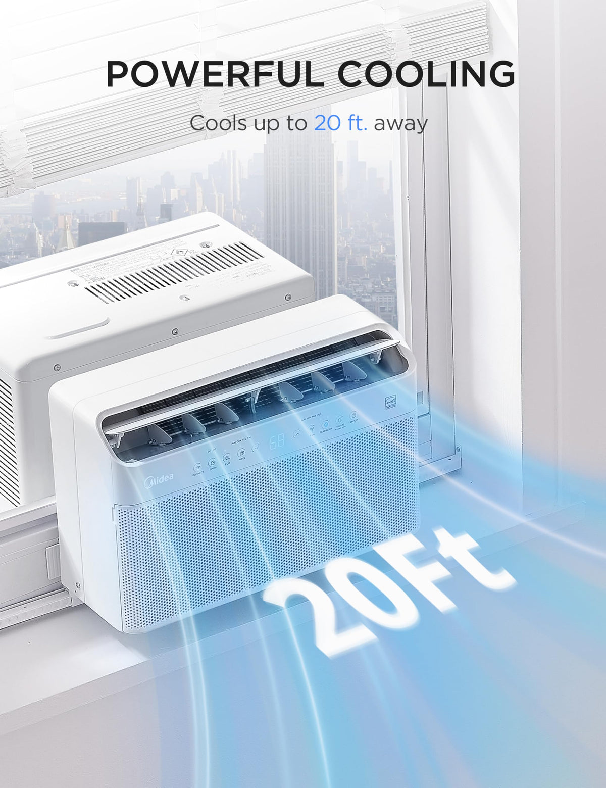 10,000 BTU Smart Inverter Window AC G578217