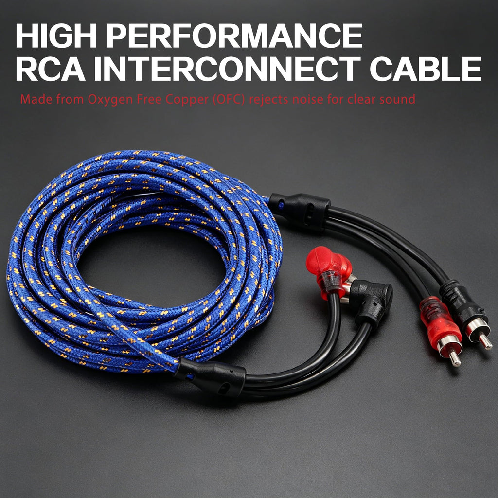 0 Gauge CCA Amplifier Wiring Kit J456