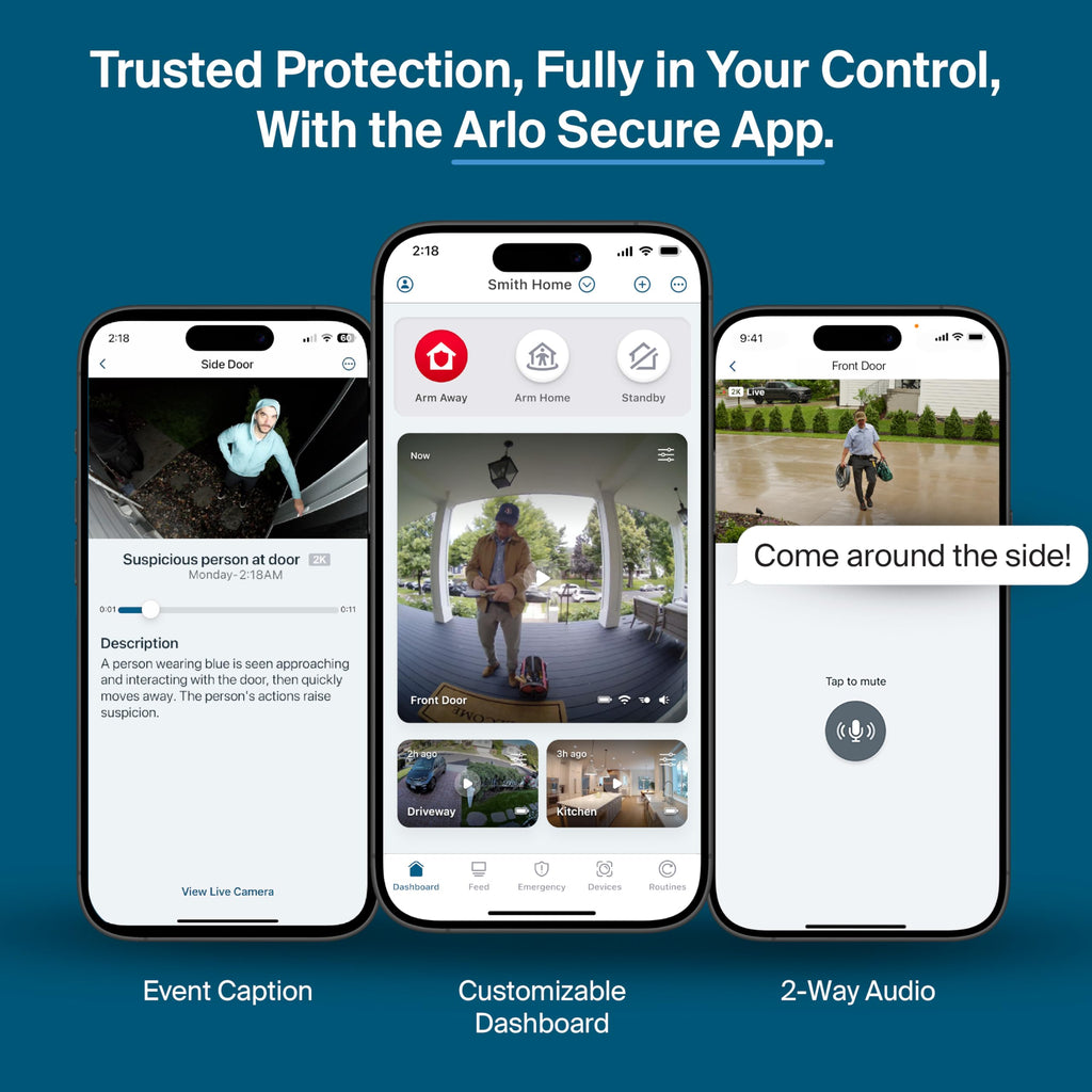 Wireless Security Camera 2K HDR 2-Cam O693