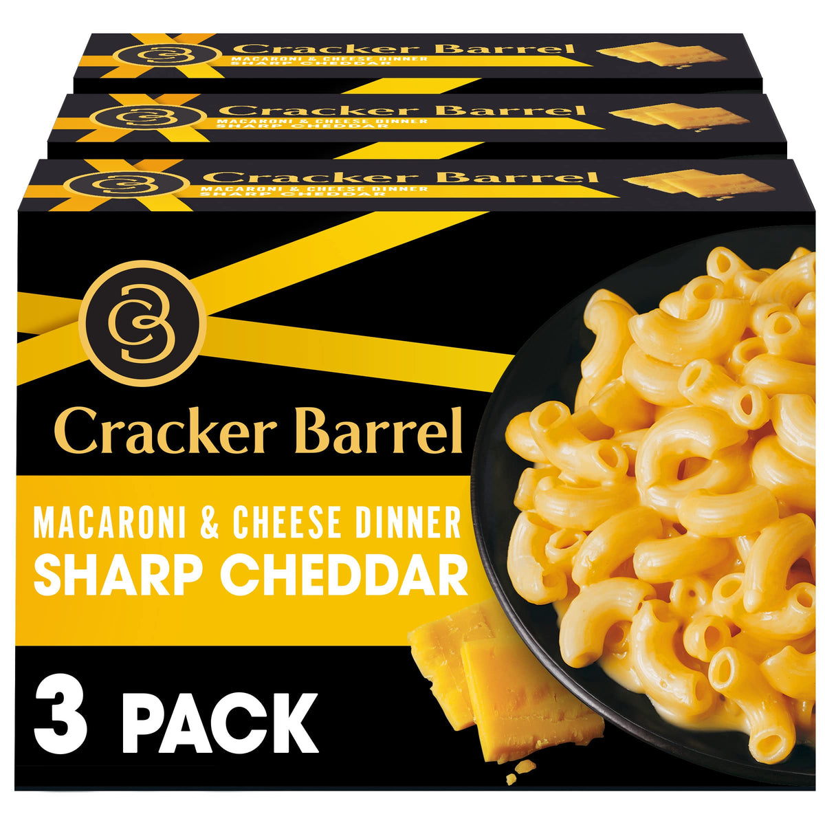 Sharp Cheddar Macaroni & Cheese Dinner 3 ct H692659