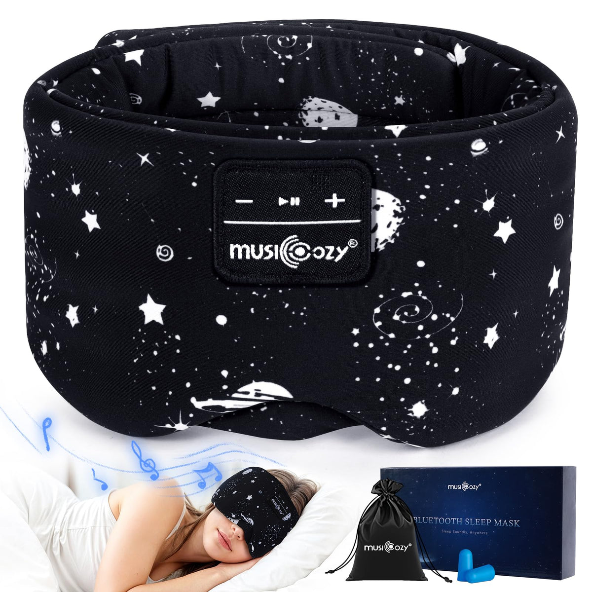 Bluetooth Sleep Mask with Headphones H3841