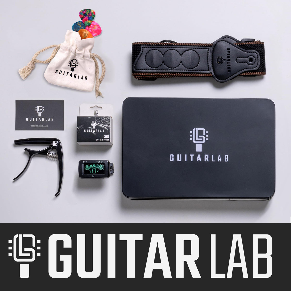 Guitar Accessories Kit - Strap, Capo, Tuner & Picks U125371