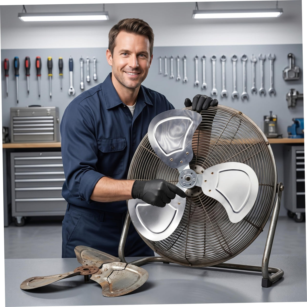 20 Inch Aluminum Alloy Replacement Fan Blade G9990