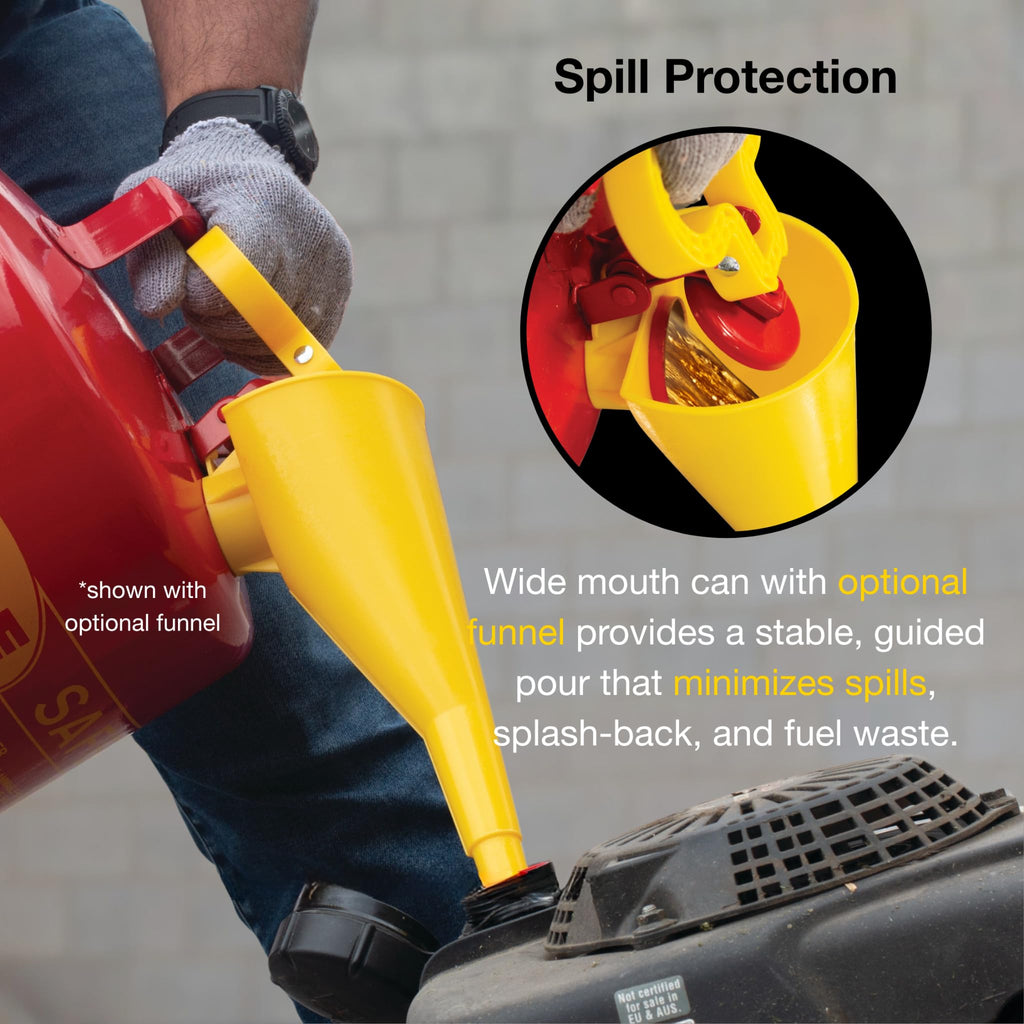 5 Gallon Type I Red Safety Gas Can A527
