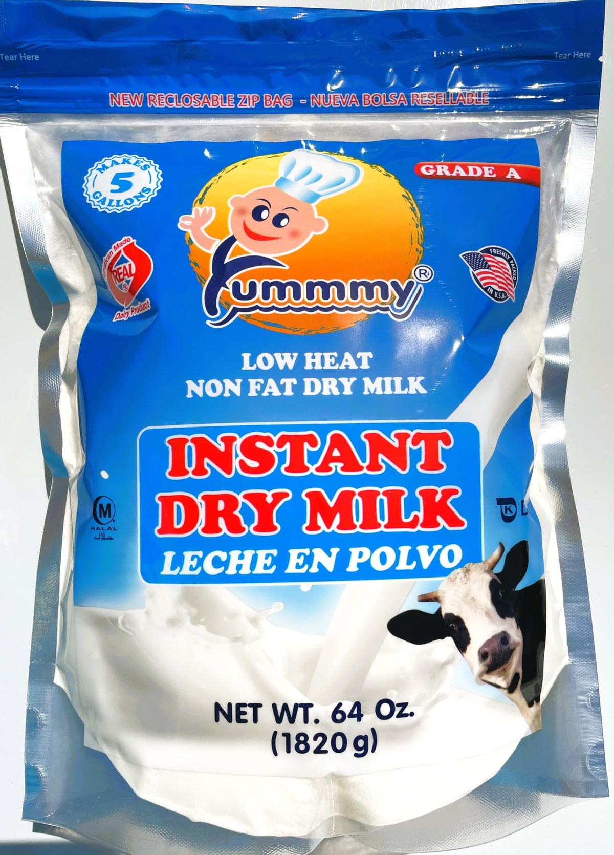 64 oz Instant Nonfat Powdered Dry Milk E273110