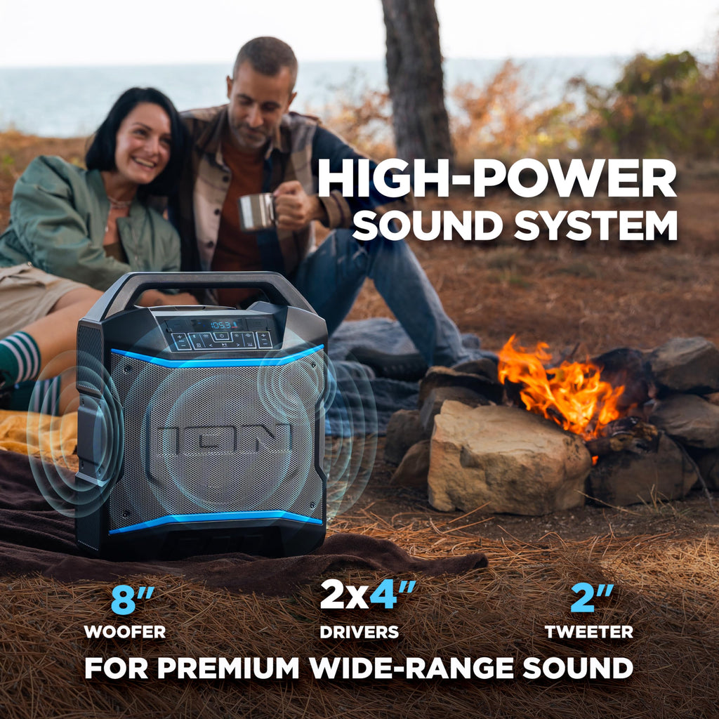 120W Bluetooth Outdoor Speaker with Wheels C71579