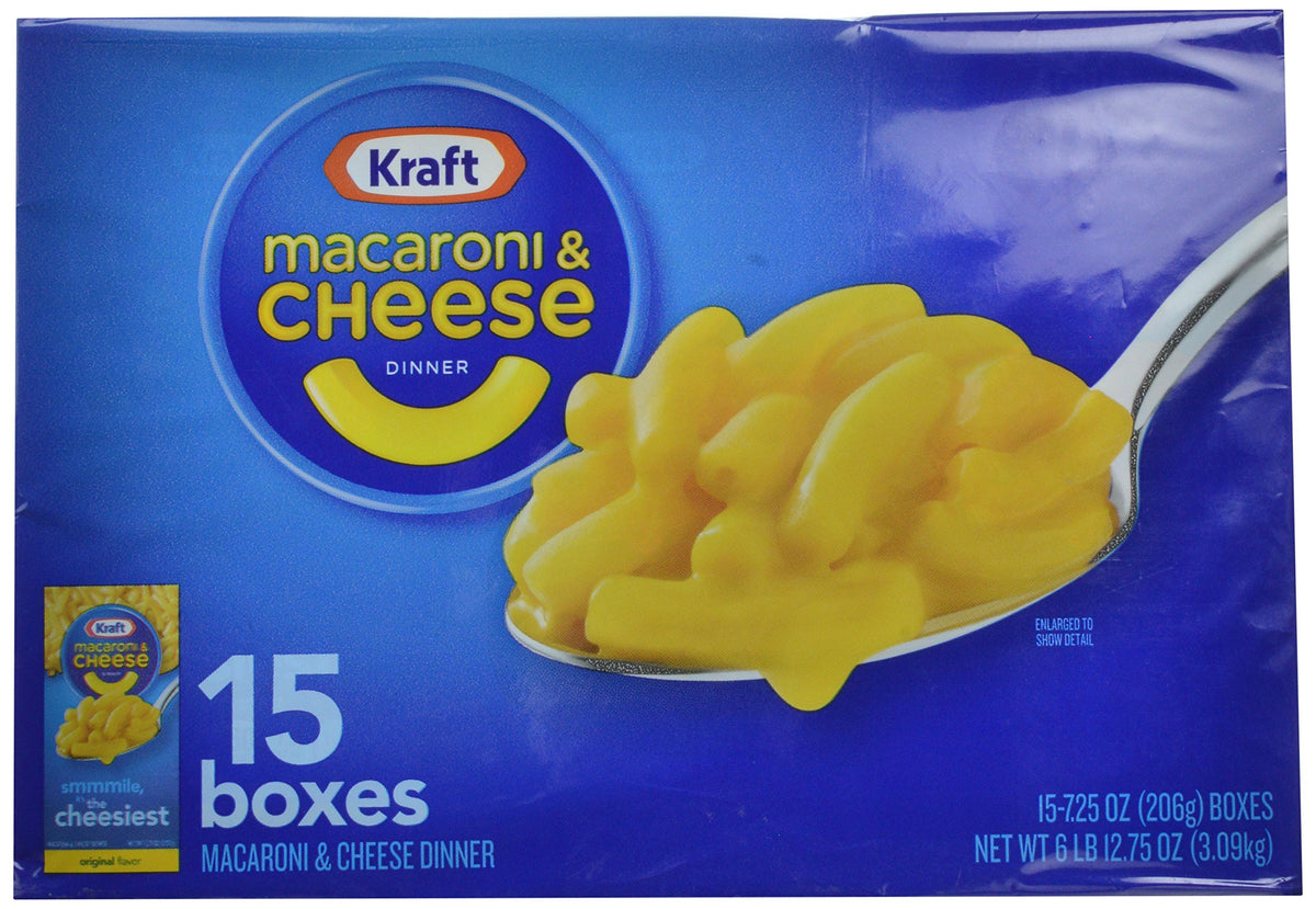 Macaroni & Cheese Dinner 7.25 oz 15 Pack O62163